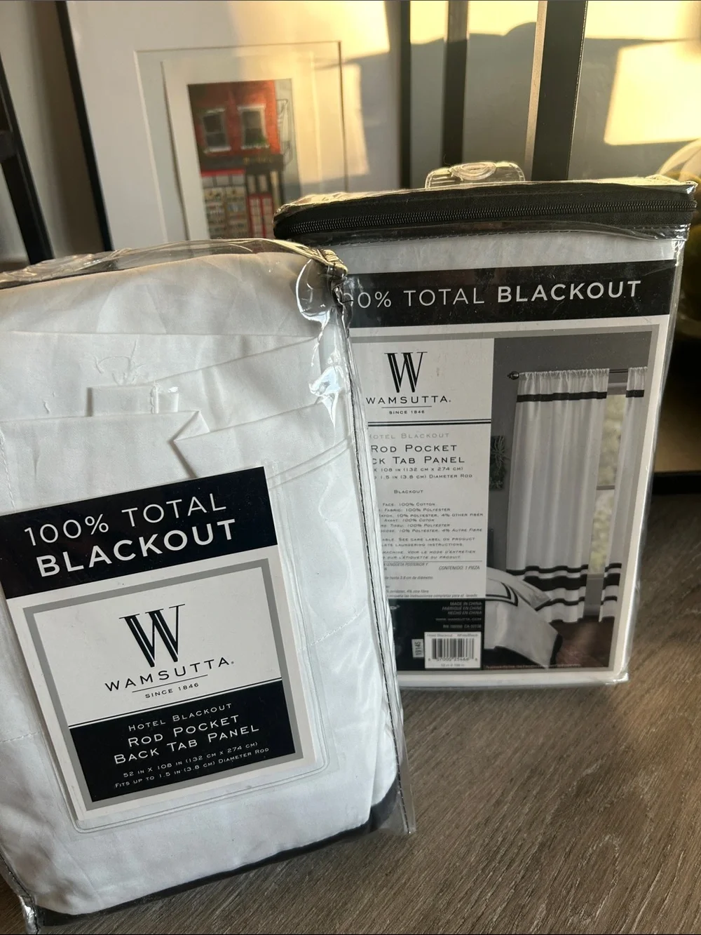 Wamsutta Hotel Blackout Curtain Panels (2)